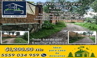 Foto de inmueble en , Col. Ejido Santa María Tianguistengo C.P. 54710, Cuautitlán Izcalli