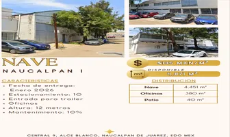 Foto de inmueble en central  #9, Col. Industrial Alce Blanco C.P. 53370, Naucalpan de Juárez