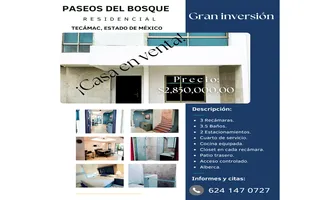 Foto de inmueble en Boulevard Valle San Pedro #7, Col. Paseos del Bosque C.P. 55767, Tecámac