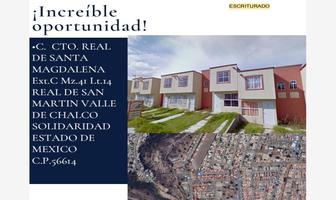 Foto de inmueble en Cto Real de Sta Magdalena #SN, Col. Real de San Martín C.P. 56614, Valle de Chalco Solidaridad