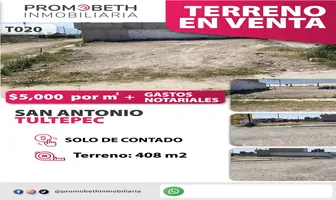 Foto de inmueble en San Antonio Xahuento #sn, Col. San Antonio Xahuento C.P. 54976, Tultepec