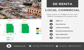 Foto de inmueble en av Hidalgo #40, Col. San Juan C.P. 55600, Zumpango