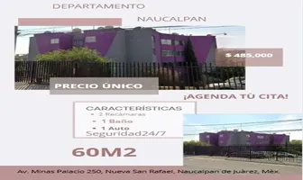 Foto de inmueble en Minas Palacio à #250, Col. San Rafael Chamapa C.P. 53660, Naucalpan de Juárez