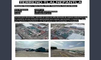 Foto de inmueble en Manzana 5, Col. Tabla Honda C.P. 54145, Tlalnepantla de Baz