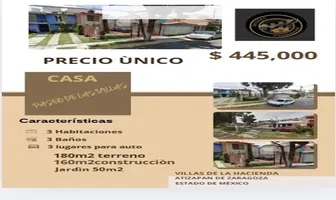 Foto de inmueble en Paseos de las Villa #0, Col. Villas de la Hacienda C.P. 52929, Atizapán de Zaragoza