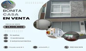 Foto de inmueble en Privada Verdi  #3, Col. Vitalia C.P. 55763, Tecámac