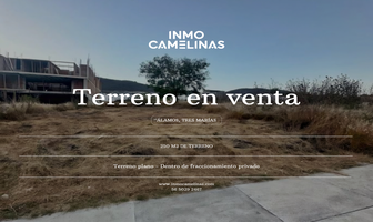 Foto de inmueble en ÁLAMOS, Col. Tres Marías C.P. 58254, Morelia