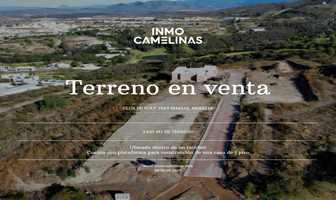 Foto de inmueble en TRES MARÍAS, Col. Tres Marías C.P. 58254, Morelia