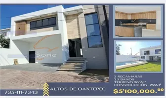 Foto de inmueble en Sin nombre de calle #33, Col. Altos de Oaxtepec C.P. 62738, Yautepec