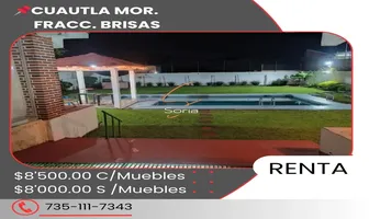 Foto de inmueble en 325235 #555, Col. Brisas de Cuautla C.P. 62757, Cuautla
