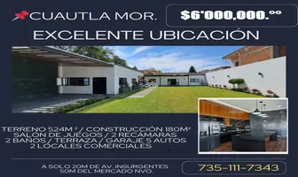 Foto de inmueble en Sin nombre de calle #423, Col. Central de Abastos C.P. 62757, Cuautla