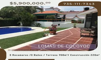 Foto de inmueble en 5523235 #4234, Col. Lomas de Cocoyoc C.P. 62847, Atlatlahucan