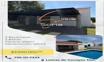 Foto de inmueble en Sin nombre de calle, Col. Lomas de Cocoyoc C.P. 62847, Atlatlahucan
