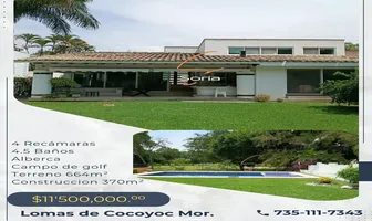 Foto de inmueble en Sin nombre de calle, Col. Lomas de Cocoyoc C.P. 62847, Atlatlahucan
