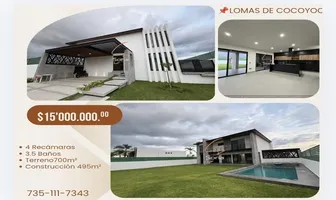 Foto de inmueble en Sin nombre de calle #523, Col. Lomas de Cocoyoc C.P. 62847, Atlatlahucan