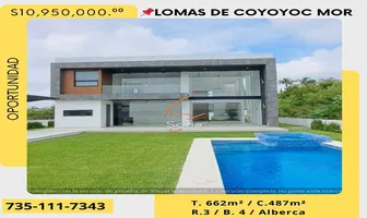Foto de inmueble en Sin nombre de calle #5323, Col. Lomas de Cocoyoc C.P. 62847, Atlatlahucan