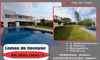 Foto de inmueble en Sin nombre de calle #S/N, Col. Lomas de Cocoyoc C.P. 62847, Atlatlahucan