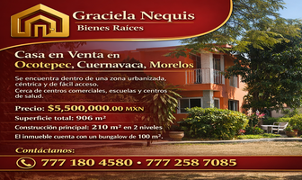 Foto de inmueble en Candelaria, Col. Ocotepec C.P. 62220, Cuernavaca