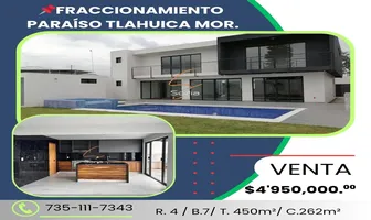 Foto de inmueble en 4414 #412, Col. Paraíso Tlahuica C.P. 62715, Ayala