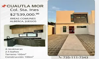 Foto de inmueble en Sin nombre de calle #3, Col. Santa Inés C.P. 62755, Cuautla