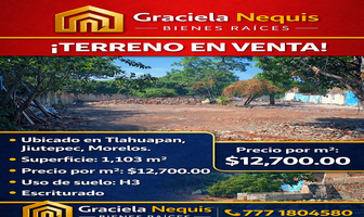 Foto de inmueble en 5 de mayo, Col. Tlahuapan C.P. 62553, Jiutepec