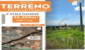 Foto de inmueble en Sin nombre de calle #S/N, Col. Tlayecac C.P. 62715, Ayala