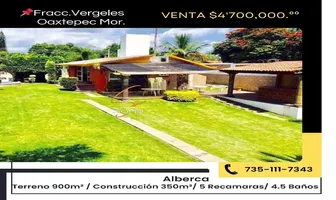 Foto de inmueble en Sin nombre de calle #63443, Col. Vergeles de Oaxtepec C.P. 62738, Yautepec