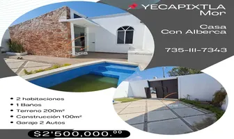 Foto de inmueble en Sin nombre de calle #22, Col. Yecapixtla C.P. 62820, Yecapixtla