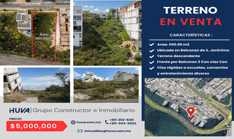 Foto de inmueble en Balcones 3, Col. Balcones de Colinas de San Jerónimo C.P. 64638, Monterrey