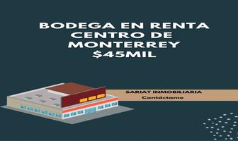 Foto de inmueble en Monterrey, Col. Centro C.P. 64720, Monterrey