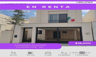 Foto de inmueble en Casa EN Renta  Faisanes Platino, Guadalupe N.l., Col. Los Faisanes C.P. 67169, Guadalupe