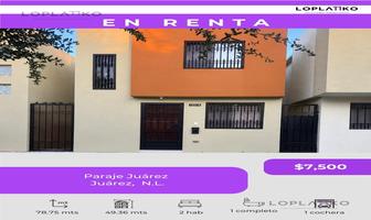 Foto de inmueble en Casa en Renta en Paraje Juarez, Col. Paraje Juárez C.P. 67265, Juárez