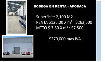 Foto de inmueble en Milimex, Col. Parque Industrial Milimex C.P. 66637, Apodaca