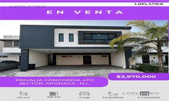 Foto de inmueble en Casa EN Venta Privalia Concordia 4TO Sector, Apodaca, N.l., Col. Privalia Concordia C.P. 66609, Apodaca