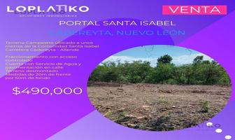 Foto de inmueble en Santa Isabel, Cadereyta, Col. Santa Isabel C.P. 67464, Cadereyta Jiménez