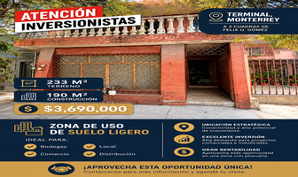 Foto de inmueble en , Col. Terminal C.P. 64580, Monterrey
