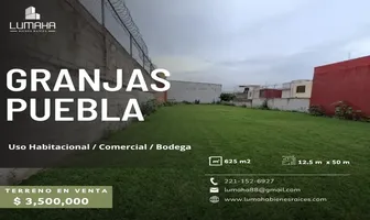 Foto de inmueble en Sin nombre de calle #S/N, Col. Granjas Puebla C.P. 72490, Puebla