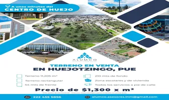Foto de inmueble en AVENIDA LAS HUERTAS #SN, Col. Huejotzingo Centro C.P. 74160, Huejotzingo