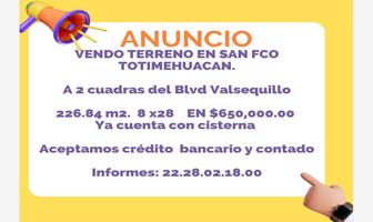 Foto de inmueble en Sin nombre de calle, Col. La Asunción (San Francisco Totimehuacan) C.P. 72595, Puebla
