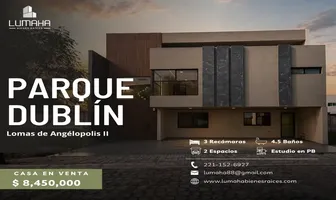 Foto de inmueble en Parque Diblín #S/N, Col. Lomas de Angelópolis II C.P. 72830, San Andrés Cholula