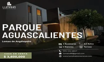 Foto de inmueble en Parque Aguascalientes #S/N, Col. Lomas de Angelópolis C.P. 72830, San Andrés Cholula