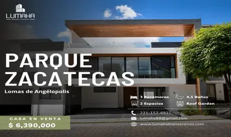 Foto de inmueble en Parque Zacatecas #S/N, Col. Lomas de Angelópolis C.P. 72830, San Andrés Cholula