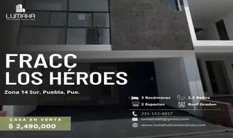 Foto de inmueble en Sin nombre de calle, Col. Los Héroes de Puebla C.P. 72590, Puebla