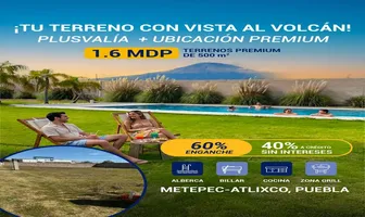 Foto de inmueble en FRACC. LOS CASAHUATES, Col. Metepec C.P. 74360, Atlixco