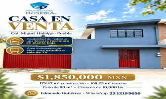 Foto de inmueble en Quintana Roo #5616, Col. Miguel Hidalgo (Resurrección) C.P. 72308, Puebla