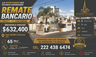 Foto de inmueble en AV. ARCANGEL SAN GABRIEL #27, Col. Paseos del Ángel C.P. 72825, San Andrés Cholula