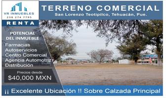 Foto de inmueble en Carretera Federal  #00, Col. San Lorenzo Teotipilco C.P. 75855, Tehuacán