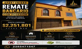 Foto de inmueble en OYAMELES #S/N, Col. San Ramón 1a Sección C.P. 72490, Puebla