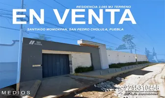 Foto de inmueble en BLVD FORJADORES #15, Col. Santiago Momoxpan C.P. 72775, San Pedro Cholula