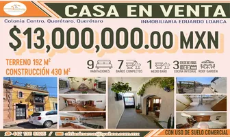 Foto de inmueble en 20 de noviembre  #37, Col. Centro C.P. 76000, Querétaro